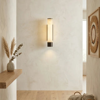 Alabaster Elara Cylindrical Wall Lamp - Vidirlighting