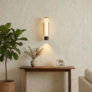 Alabaster Elara Cylindrical Wall Lamp - Vidirlighting