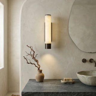 Alabaster Elara Cylindrical Wall Lamp - Vidirlighting