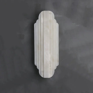 Alabaster Estelle Vertical Stripes Wall Sconce - Vidirlighting