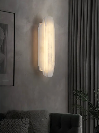 Alabaster Estelle Vertical Stripes Wall Sconce - Vidirlighting