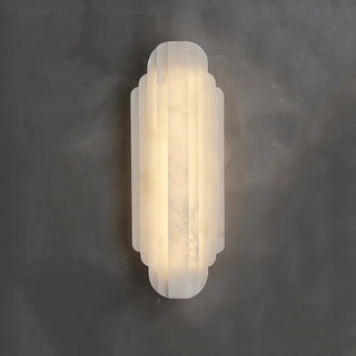 Alabaster Estelle Vertical Stripes Wall Sconce - Vidirlighting