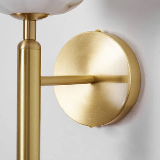 Alabaster Flower Plug-in Wall Lamp