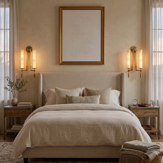 Alabaster Fontanelle Candlestick Wall Lamp