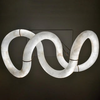 Alabaster Infinity Chandelier - Vidirlighting