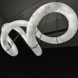 Alabaster Infinity Chandelier - Vidirlighting