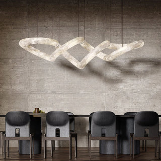 Alabaster Infinity Chandelier - Vidirlighting