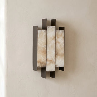 Alabaster Kamila Rectangle Wall Lamp