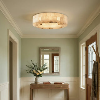 Alabaster Luriel Disk Ceiling Light - Vidirlighting