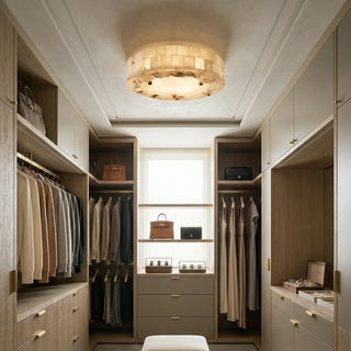 Alabaster Luriel Disk Ceiling Light - Vidirlighting