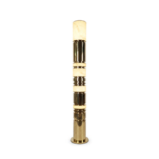 Alabaster Luxury Column Floor Lamp
