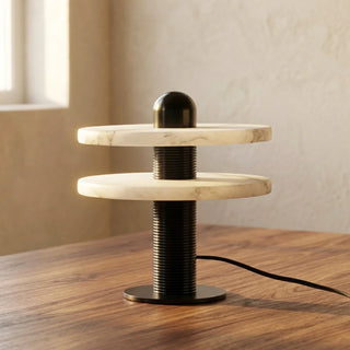 Alabaster Median Table Lamp