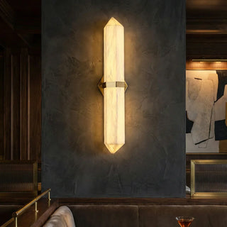Alabaster Obelisk Wall Sconce - Vidirlighting