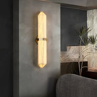 Alabaster Obelisk Wall Sconce - Vidirlighting