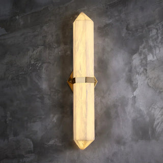 Alabaster Obelisk Wall Sconce - Vidirlighting