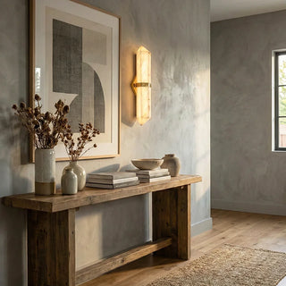 Alabaster Obelisk Wall Sconce - Vidirlighting