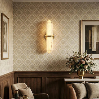 Alabaster Obelisk Wall Sconce - Vidirlighting