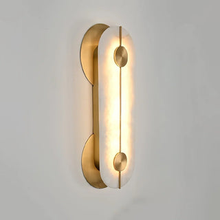 Alabaster Obvara Oval Wall Light - Vidirlighting