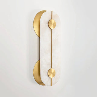 Alabaster Obvara Oval Wall Light - Vidirlighting