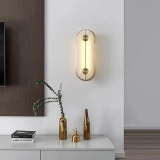 Alabaster Obvara Oval Wall Light - Vidirlighting
