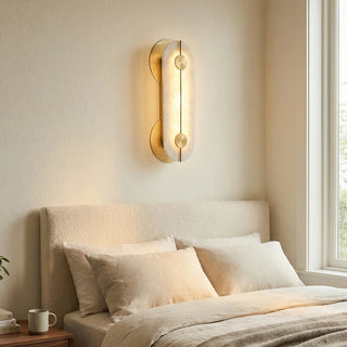 Alabaster Obvara Oval Wall Light - Vidirlighting