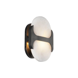 Alabaster Odin Oval Wall Sconce - Vidirlighting