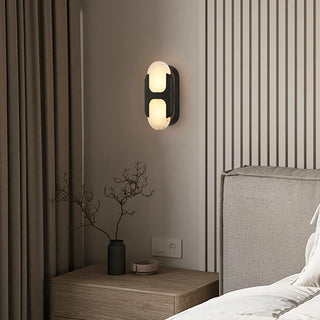 Alabaster Odin Oval Wall Sconce - Vidirlighting