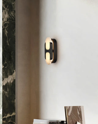 Alabaster Odin Oval Wall Sconce - Vidirlighting