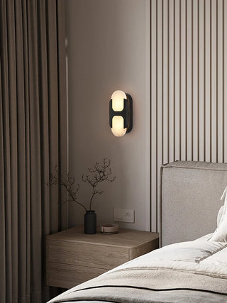 Alabaster Odin Oval Wall Sconce - Vidirlighting