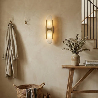 Alabaster Odin Oval Wall Sconce - Vidirlighting