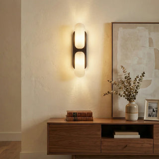 Alabaster Odin Oval Wall Sconce - Vidirlighting