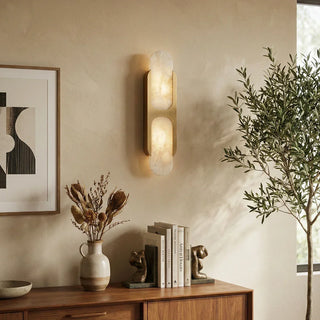 Alabaster Odin Oval Wall Sconce - Vidirlighting