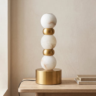 Alabaster Pearl Xyx Table Lamp