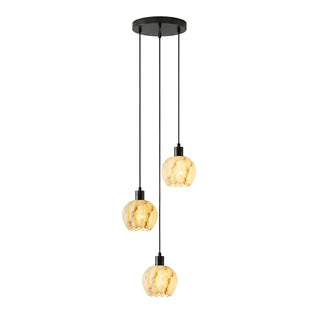 Alabaster Petal Cluster Chandelier
