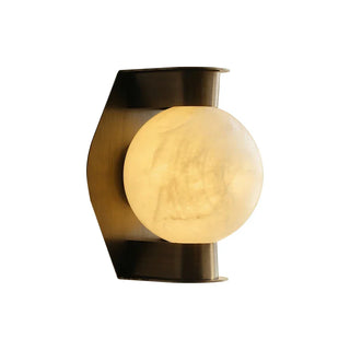Alabaster Spherical Decorative Art Wall Lamp - Vidirlighting