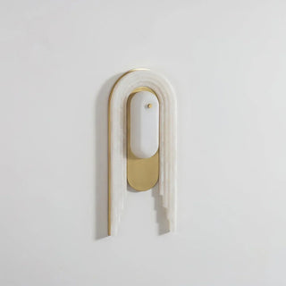 Alabaster Stacked Oval Cascada Wall Sconce - Vidirlighting