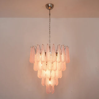 Amaris Tiered Teardrop Glass Chandelier