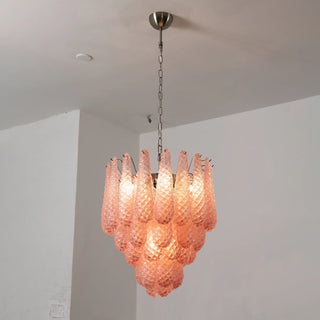 Amaris Tiered Teardrop Glass Chandelier