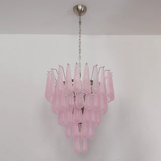 Amaris Tiered Teardrop Glass Chandelier