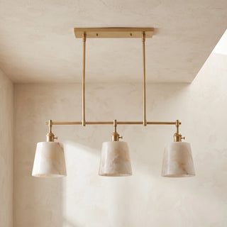 Ashbury 3-Light Alabaster Linear Chandelier