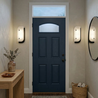 Asymmetrical Elaris Alabaster Wall Lamp