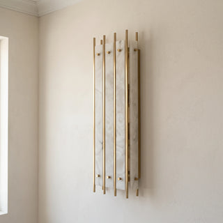 Aurelle Alabaster Wall Sconce