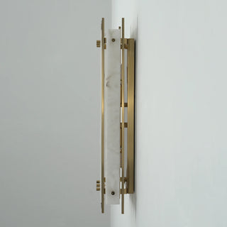 Aurelle Alabaster Wall Sconce
