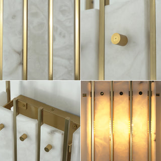 Aurelle Alabaster Wall Sconce