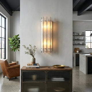 Aurelle Alabaster Wall Sconce