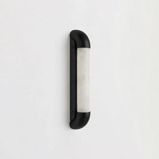 Aveline Bracketed Alabaster Wall Sconce