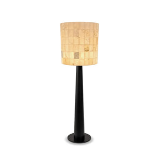 Bryony Tiled Alabaster Mosaic Floor Lamp