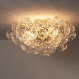 Bubble Texture Glass Ball Ceiling Light
