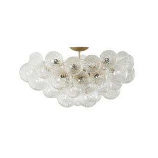 Bubble Texture Glass Ball Ceiling Light