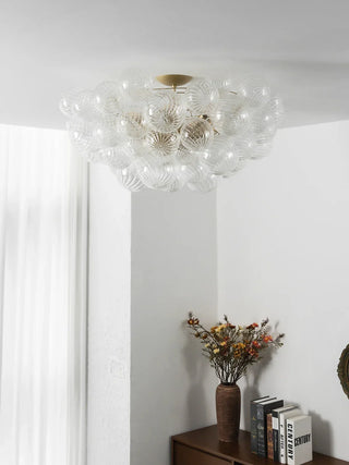 Bubble Texture Glass Ball Ceiling Light